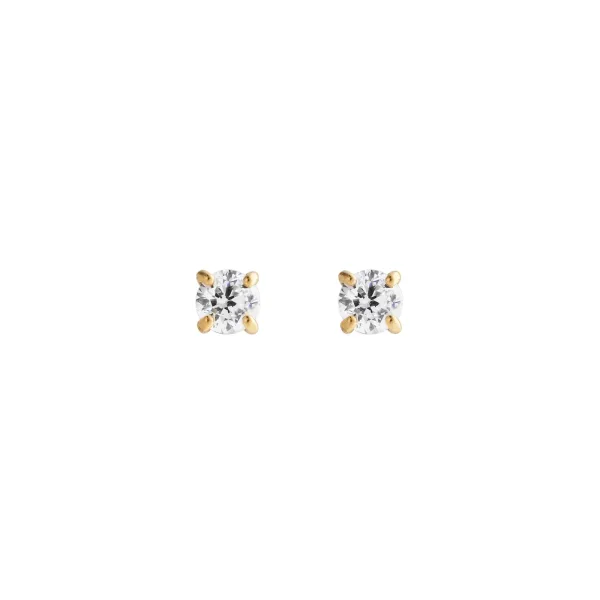 Daniel Wellington Mirelle Solitaire Tektaş Küpe, Gold