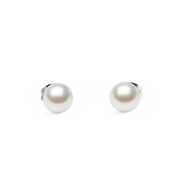 Daniel Wellington Pearl İnci Küpe, Silver