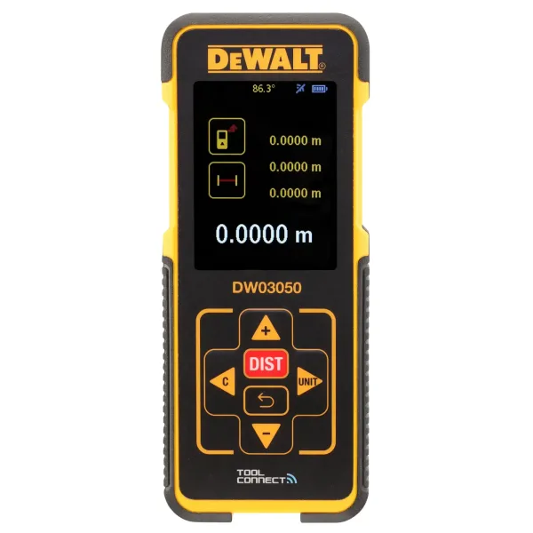 DeWALT DW03050 Bluetooth'lu Lazerli Uzaklık Ölçer 50 m
