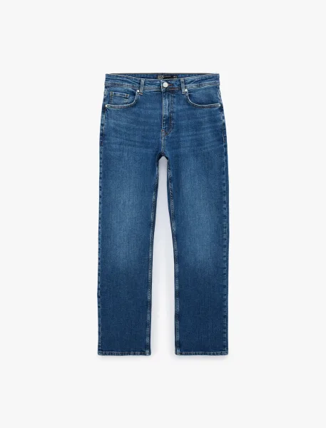 Koton Mark Straight Fit Erkek Jean