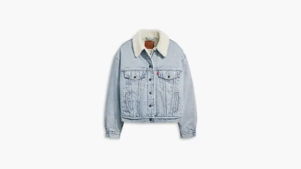 Levi's 90s Sherpa Trucker Kadın Jean Ceket