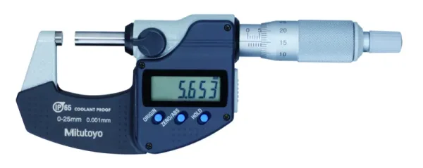 Mitutoyo 293-240-30 IP65 Dijital Mikrometre 0-25 mm