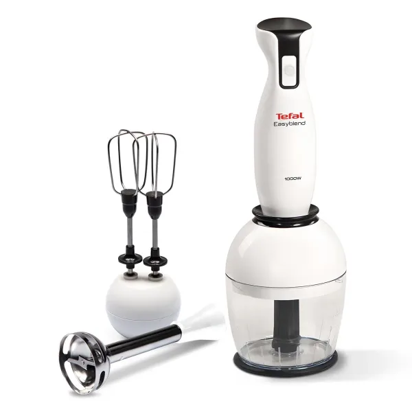 Tefal EasyBlend HB18 1000 W El Blender Seti, Beyaz
